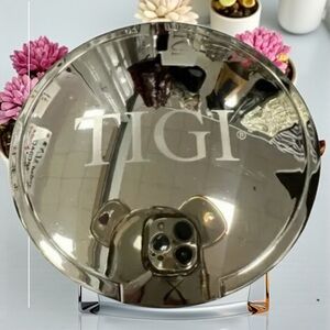 TIGI Reflective Silver Compact Mirror